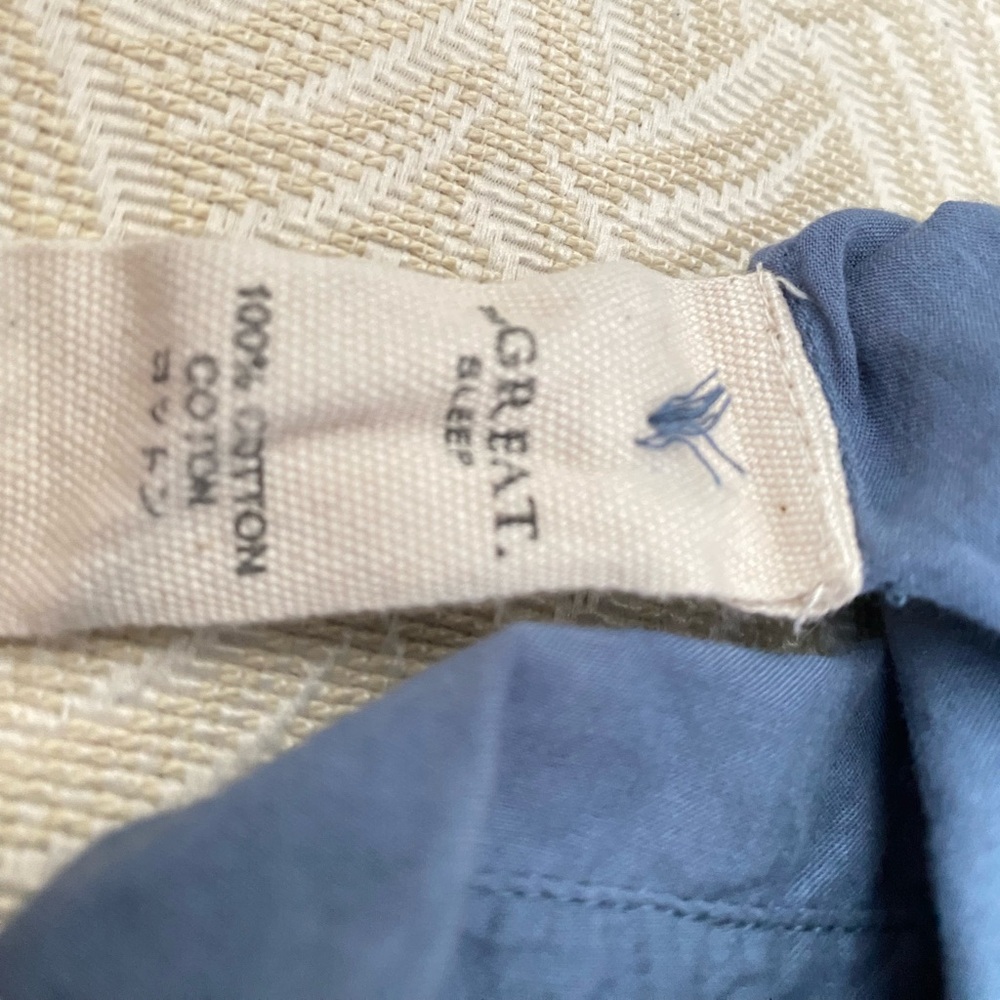 THE GREAT. Western Pajama Shirt Size 2 Anthropologie Pajama Top Medium - Picture 9 of 10